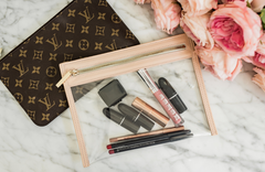 Clarity Clutch Small in Blush - How to Organize Beauty Products with Truffle Bags to Save Time