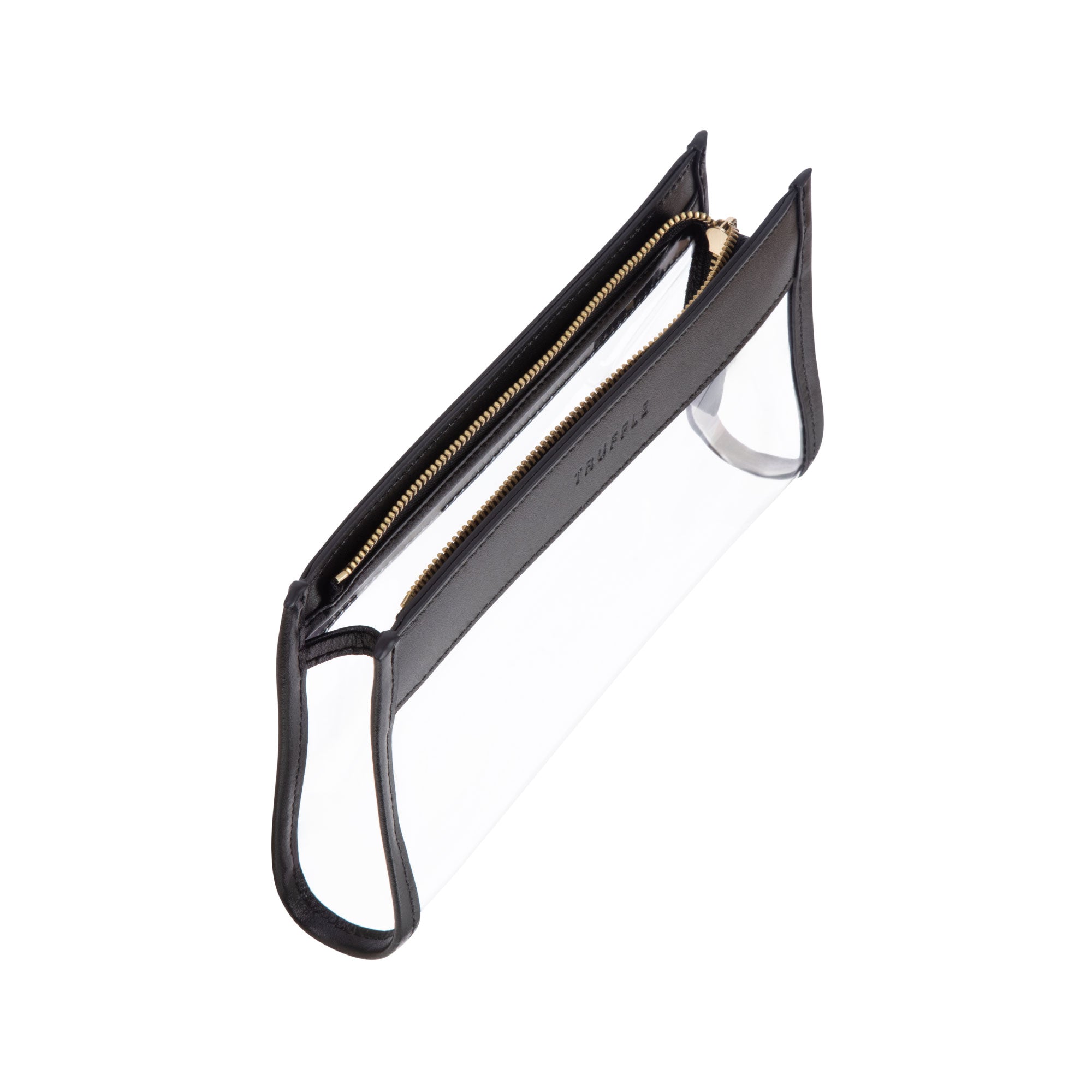Clarity Everyday Pouch Mini - Mini Clear Leather Pouch | Purse Organizer