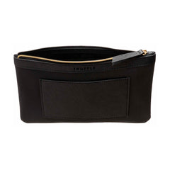 Truffle Privacy Multitasking Pouch Set open pouch on a white background