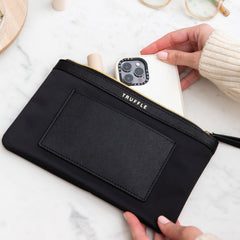 truffle  privacy multi-tasking pouch set  is perfect for organizing your tech and makeup