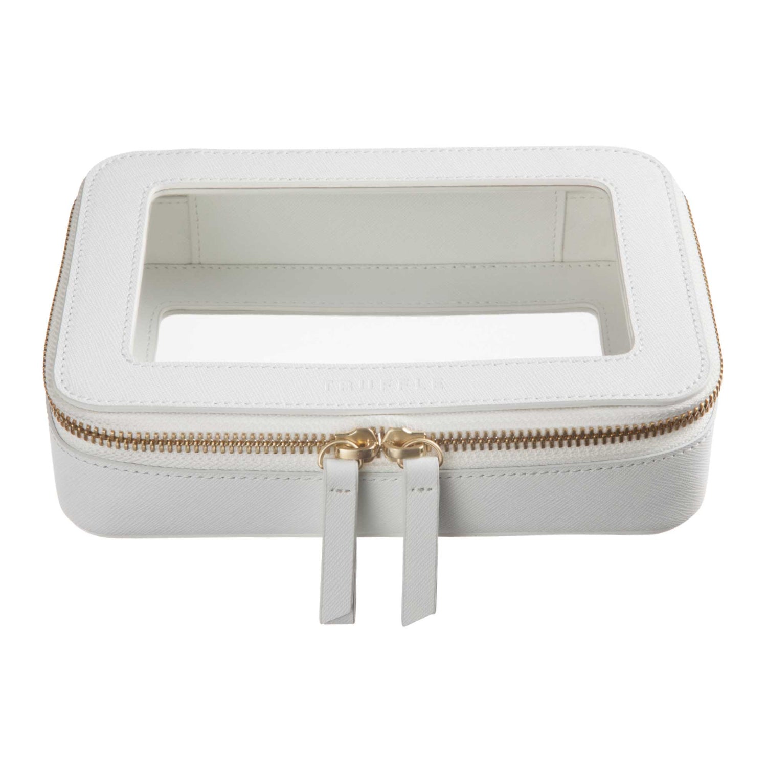 Clarity Jetset Cases Clear Travel Cases for Makeup and Toiletries Truffle