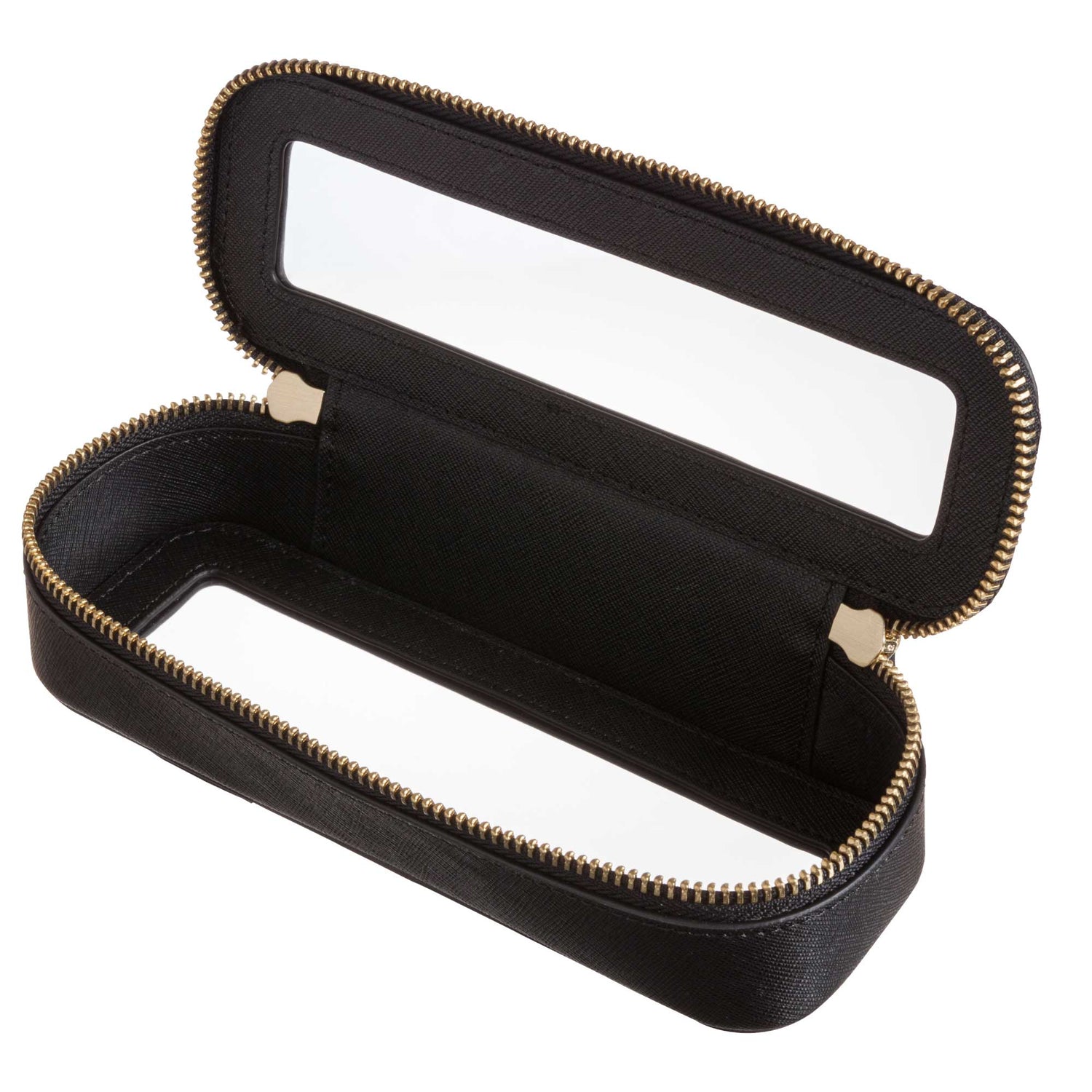 Clarity Mini Jetset Case Mini Leather Bag Truffle