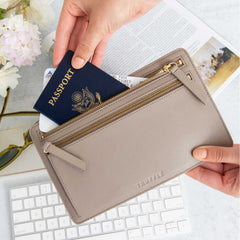 truffle privacy traveler wallet is  the perfect travel wallet organizer