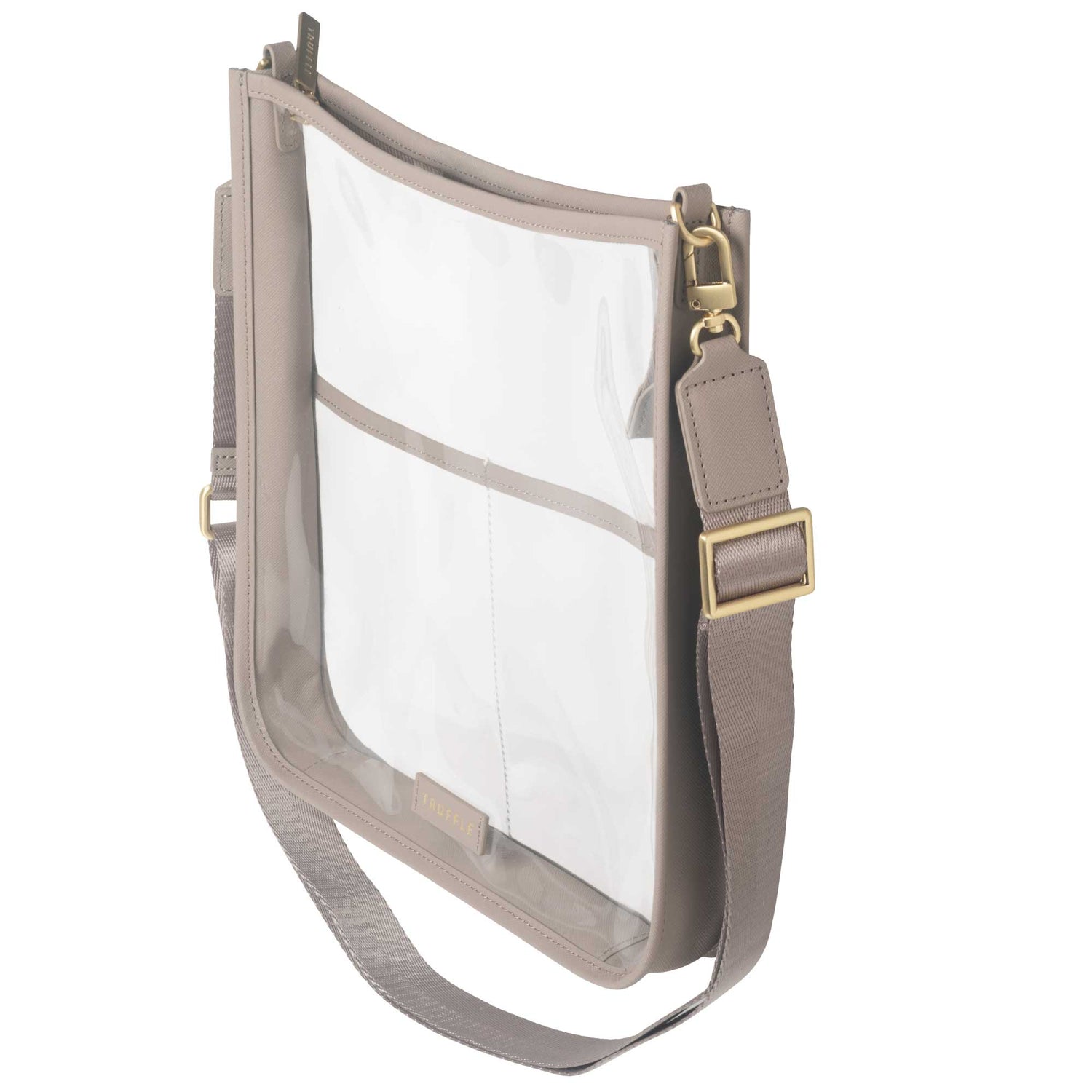 Clear Crossbody Bags Clear Stadium Crossbody Bags Truffle