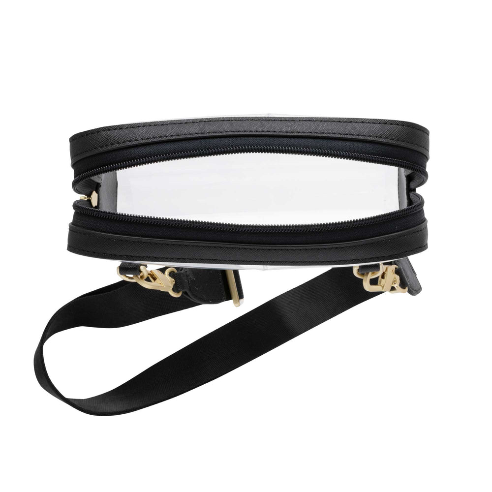 Crossbody Camera Bag Purse Clear Game Day Bag Truffle