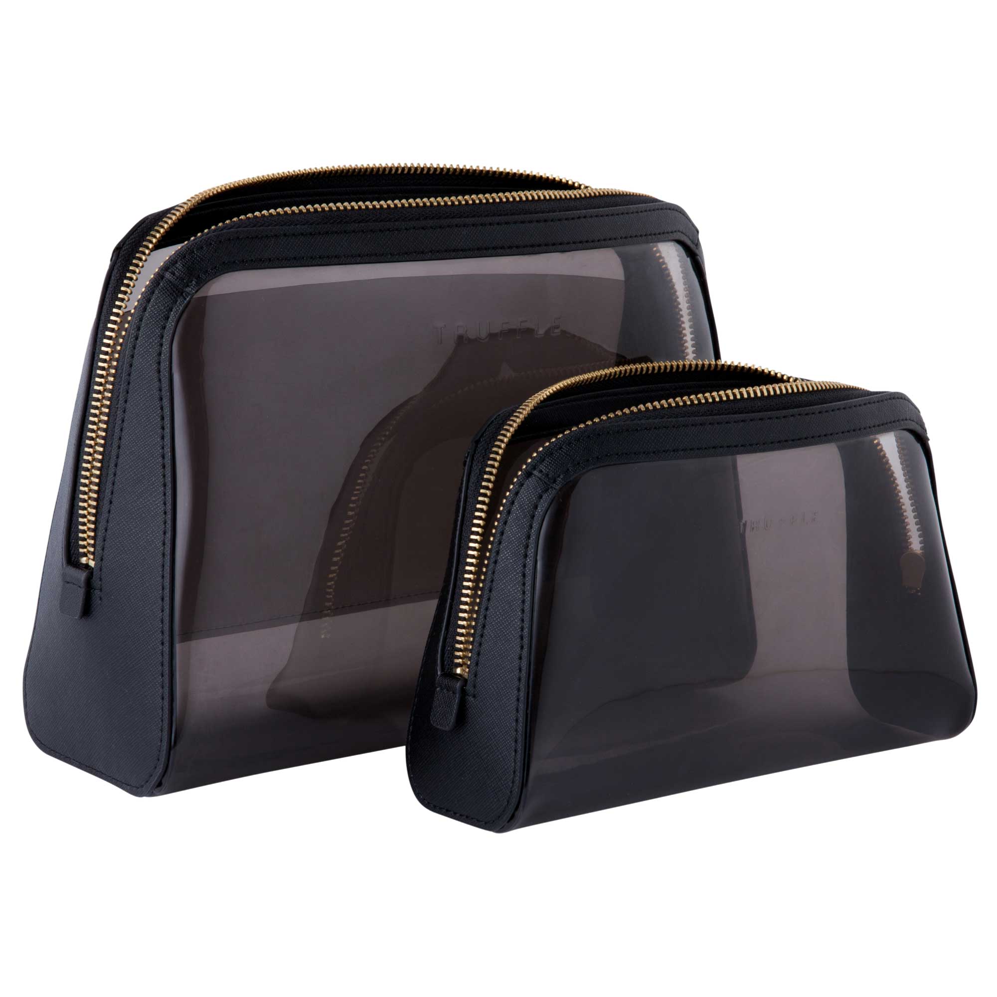 Vanity Pouch Set Travel Pouch Set Tinted Plastic Pouches